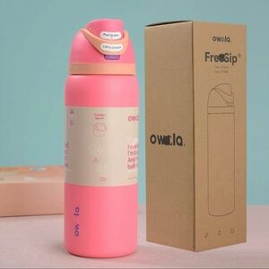 Owala Freesip Pink Water Bottle